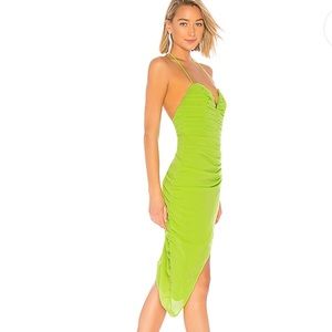 REVOLVE NBD - gown in chartreuse
